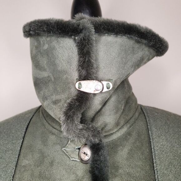 Vintage wool sheerling coat - Picture 6 of 15